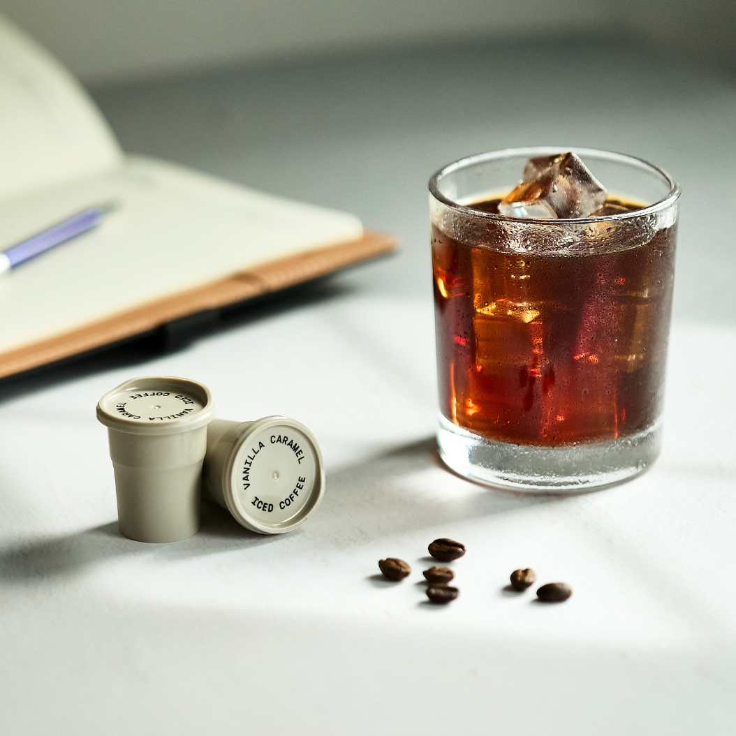 Vanilla Caramel Iced Coffee